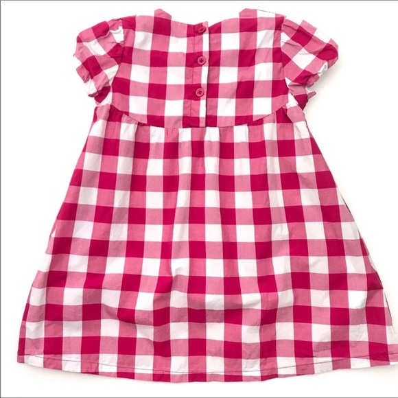 Polarn O. Pyret Buffalo Check Party Dress - Picture 3 of 11